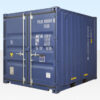 10FT X 8FT SHIPPING CONTAINER (ONE TRIP) BLUE (RAL 5013)