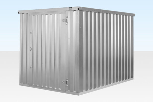 FLAT PACK STORAGE CONTAINER 3M X 2.1M – GALVANISED