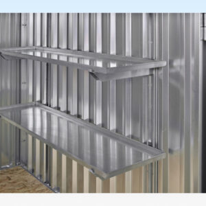 FLAT PACK STORAGE CONTAINER 3M X 2.1M – GALVANISED