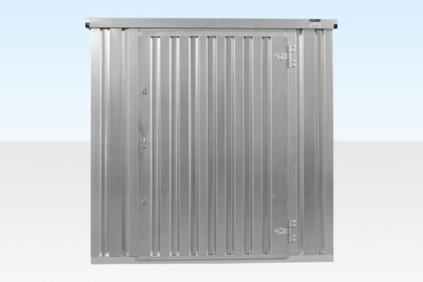 4M X 2.1M FLAT PACK CONTAINER STORE – GALVANISED