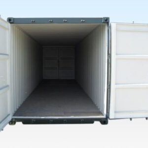 30FT X 8FT SHIPPING CONTAINER (ONE TRIP) – CUT DOWN