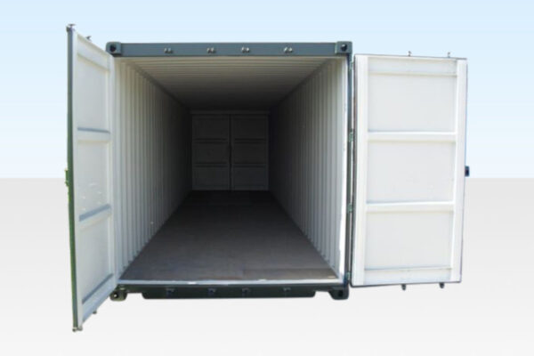 30FT X 8FT SHIPPING CONTAINER (ONE TRIP) – CUT DOWN