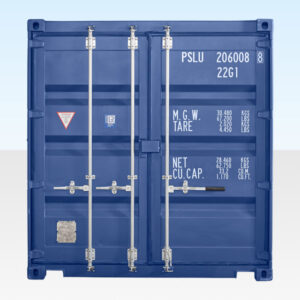 20FT SHIPPING CONTAINER (ONE TRIP) BLUE (RAL 5013)