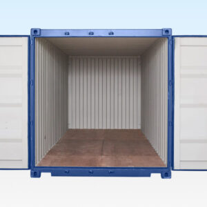 20FT SHIPPING CONTAINER (ONE TRIP) BLUE (RAL 5013)