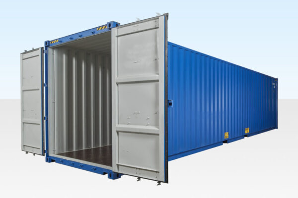 40FT HIGH CUBE CONTAINER – ONE TRIP (9FT 6″ HIGH)