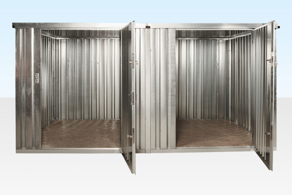 Flat Pack Shipping Containers 4m insulated store, £2676.00, Insulated  Containers, Flat Packs