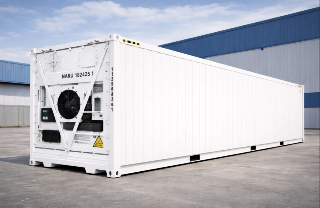 Buy 40 Feet High Cube Reefer Container NARU 182425-1 for sale
